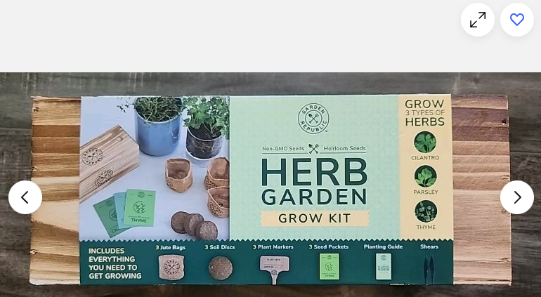 S1 Garden Republic Herb Garden Grow Kit