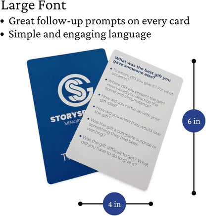 W/E StorySparks Memory Edition:   Super Fun Family Game. Great for All Ages: Kids, Couples, Adults, and Seniors.